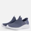 Skechers Hands Free Ultra Flex Instappers blauw