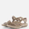 Skechers Raggae Slim Sandalen taupe Textiel
