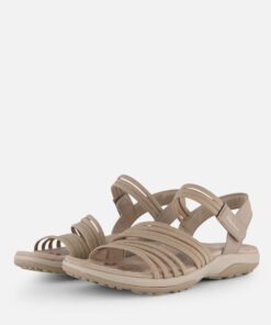 Skechers Raggae Slim Sandalen taupe Textiel