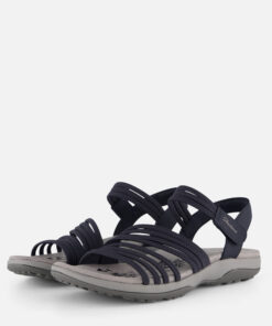 Skechers Reggae Slim sandalen blauw Vegan