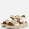 Tamaris Comfort Sandalen goud Leer