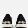 Tamaris Gold Comb Sneakers zwart Textiel