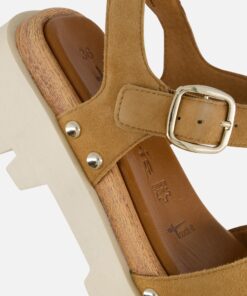 Tamaris Sandalen cognac Leer