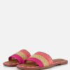 Tamaris Slippers roze Textiel