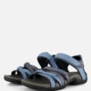 Teva Tirra Sandalen blauw Textiel