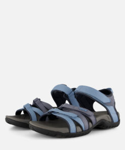 Teva Tirra Sandalen blauw Textiel