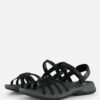 Teva Tirra Traveler Sandalen zwart Textiel