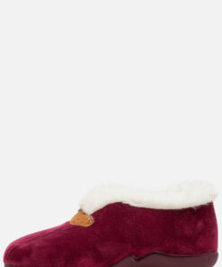 Basicz Pantoffels bordeauxrood Textiel
