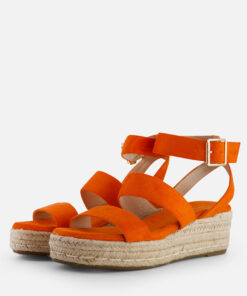 Cellini Espadrilles oranje Synthetisch