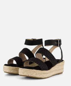 Cellini Espadrilles zwart Pu