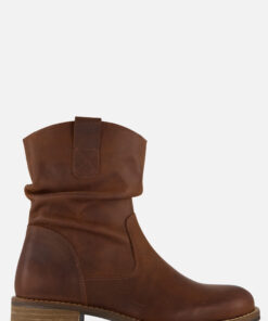Cellini Plooi Enkellaarsjes bruin Nubuck