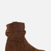 Cellini Plooi Enkellaarsjes bruin Suede