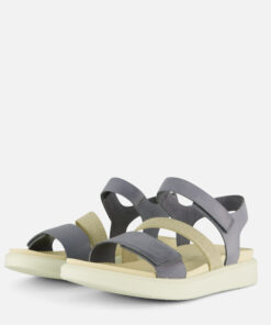 Ecco Flowt W Sandalen blauw Leer