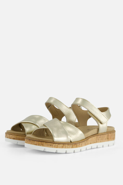 Feyn Mia 01 Sandalen goud Leer