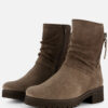 Gabor Enkellaarsjes taupe Suede