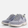 Gabor Rollingsoft Sneakers blauw Nubuck