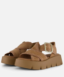 Gabor Sandalen cognac Leer