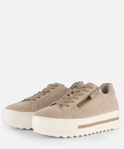 Gabor Sneakers taupe Suede