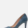 Giulia Pumps blauw slangenprint Imitatieleer