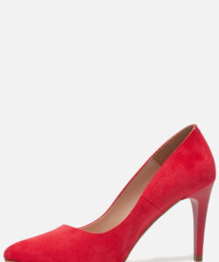 Giulia Pumps rood Imitatiesuede