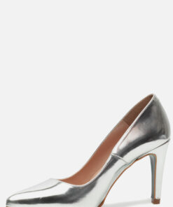 Giulia Pumps zilver Imitatieleer