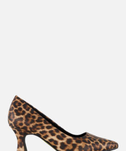 Marco Tozzi Leopard Pumps beige Textiel