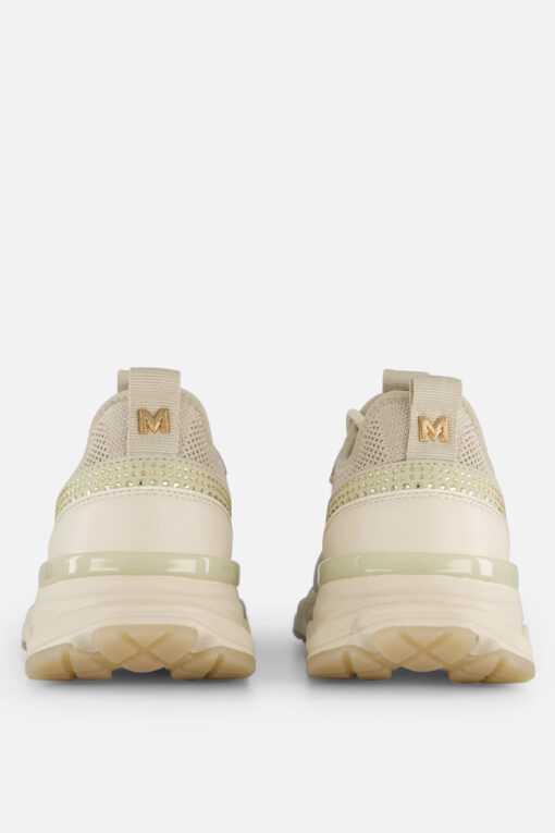 Mexx North Sneakers beige Textiel