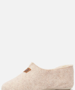 Nortenas Pantoffels beige Imitatiebont 270256