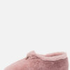 Nortenas Pantoffels roze Imitatiebont