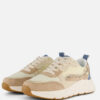 POSH by Poelman Charlie Sneakers beige Textiel