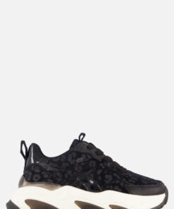 POSH by Poelman Sneakers zwart Synthetisch
