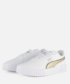 Puma Carina 2.0 Metallic Sneakers wit Synthetisch