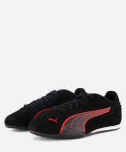 Puma Catch Sneakers zwart Suede