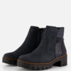 Rieker Enkellaarsjes blauw Nubuck
