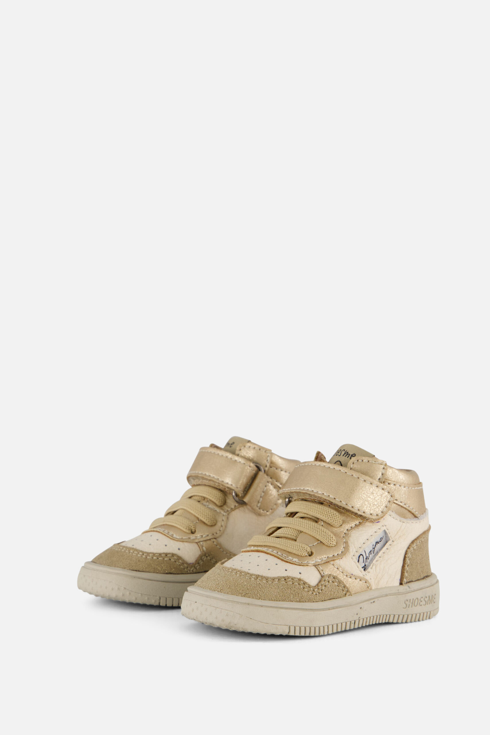 Shoesme Babyschoenen goud Leer