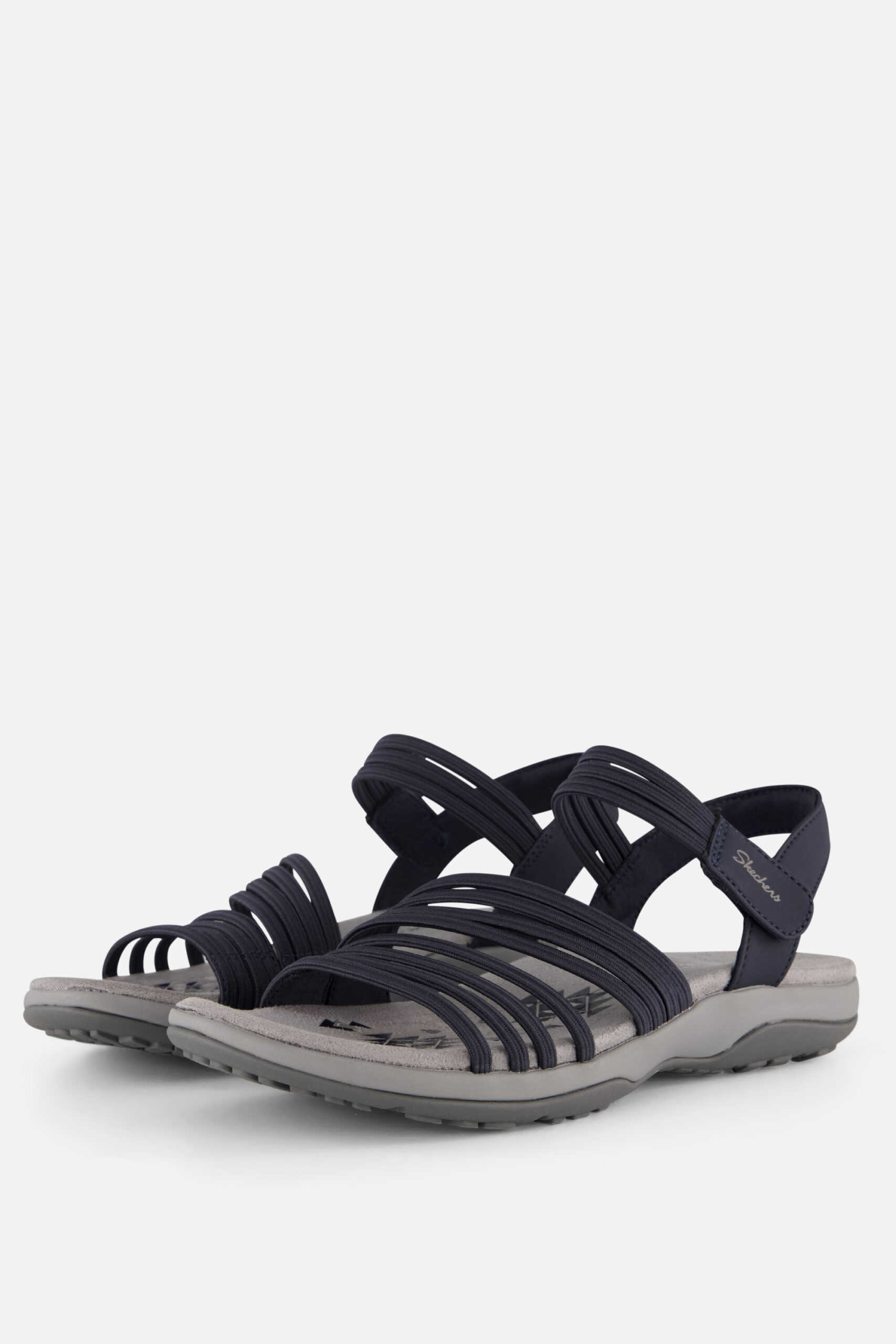 Skechers Reggae Slim sandalen blauw Vegan