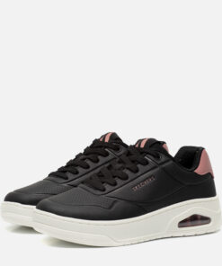 Skechers Uno Court Fast Break Sneakers zwart