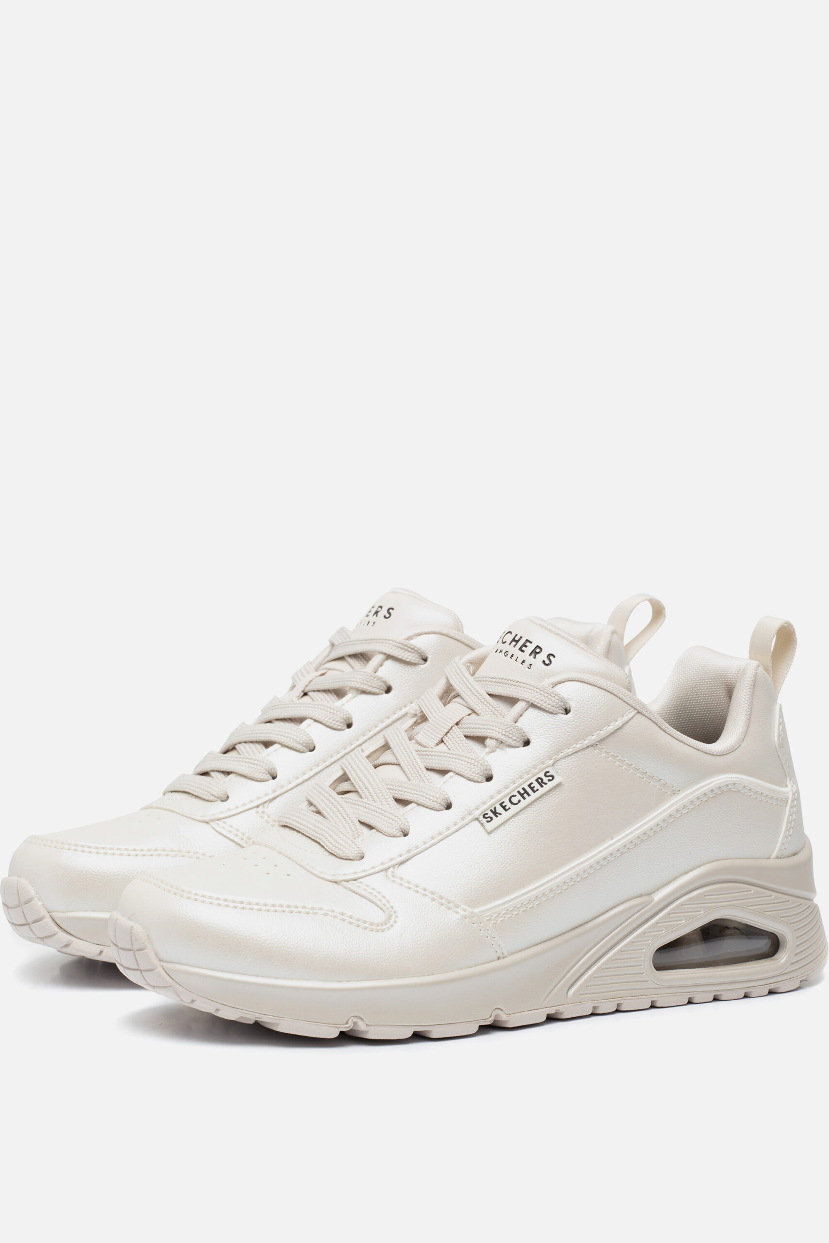 Skechers Uno Galactic Gal Metallic Sneakers beige