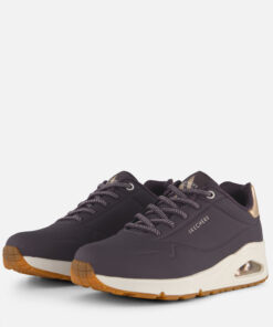 Skechers Uno shimmer away sneakers paars