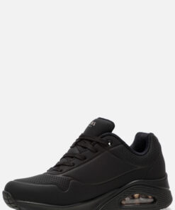 Skechers Uno Stand On Air Sneakers zwart Textiel