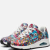 Skechers Uno Vexx Color Doodle Sneakers rood