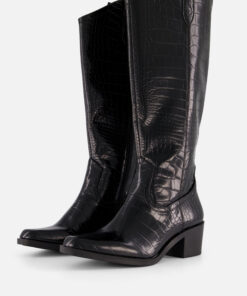 Tamaris Cowboylaarzen zwart Synthetisch