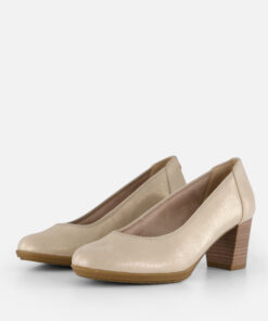 Tamaris Pumps goud Leer