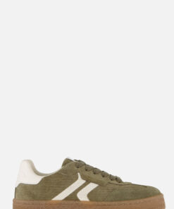 Tamaris Sneakers groen Suede