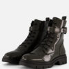 Tamaris Veterboots groen Lak
