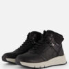 Tamaris Veterboots zwart Synthetisch