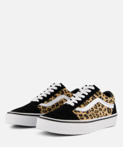 Vans Old Skool Animal Sneakers zwart Textiel