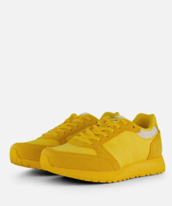 Woden Ronja Fruit Sneakers geel Suede