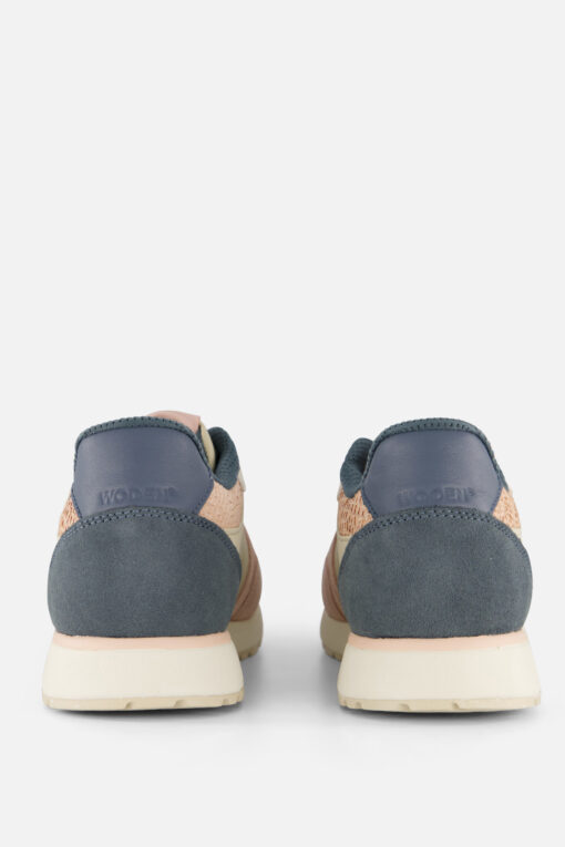 Woden Ronja Multi Sneakers beige Textiel