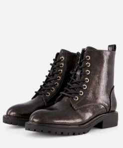 Cellini Veterboots zilver Lak Synthetisch